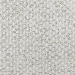 1 5/8 YD PC-Super White Textured Stretch Poly Sweater Knit Fabric