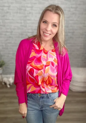 3 Colors - Beautifully Basic Cocoon Cardigan