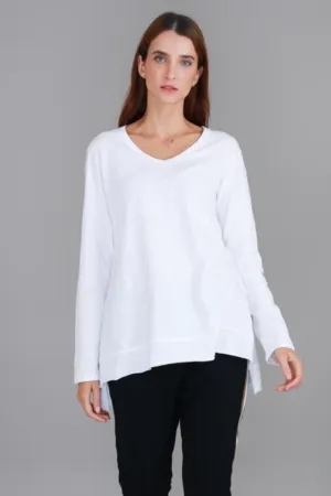 3rd Story Barwon Tee 100% French Cotton White