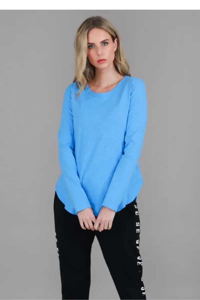 3rd Story Mosman Tee 100% French Cotton Pacific