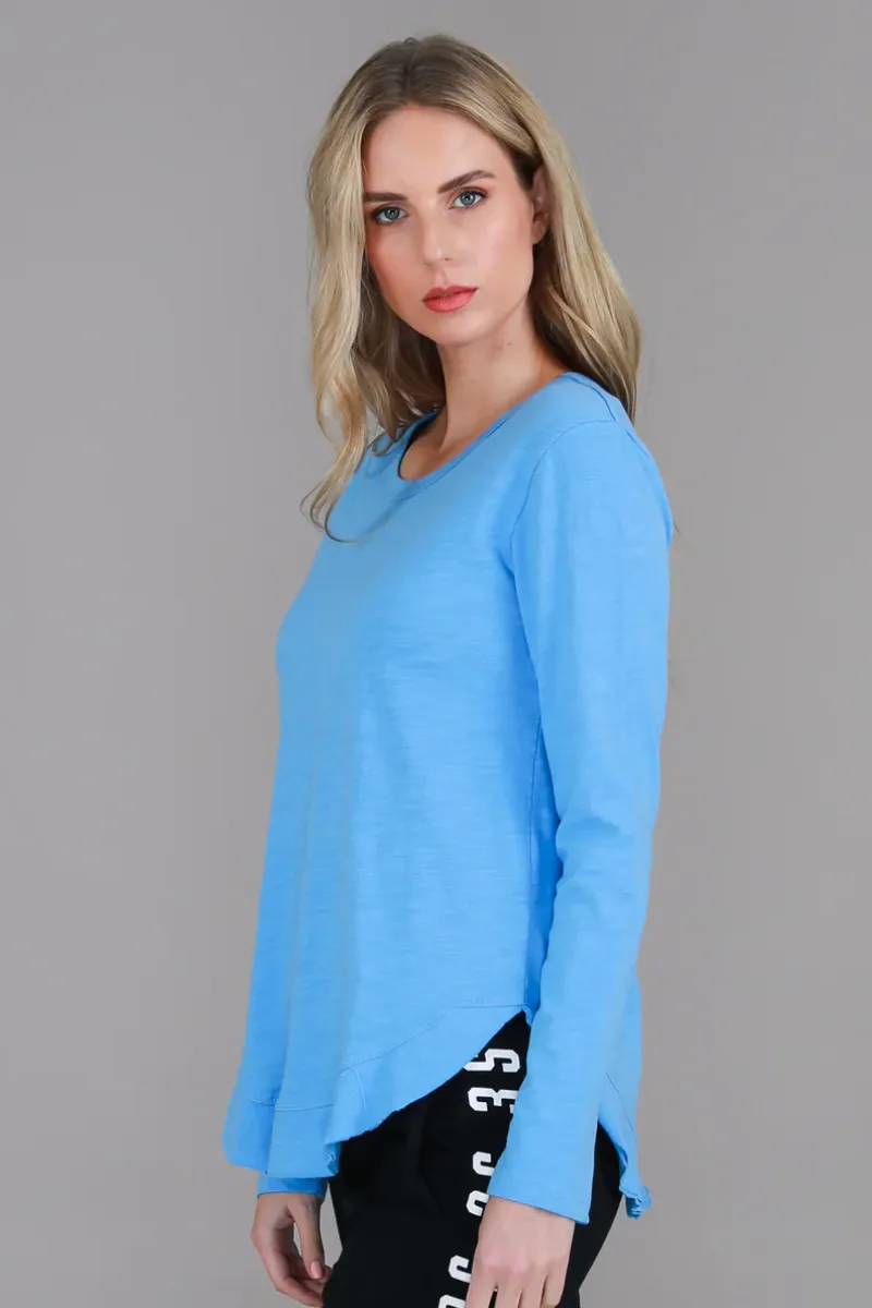 3rd Story Mosman Tee 100% French Cotton Pacific