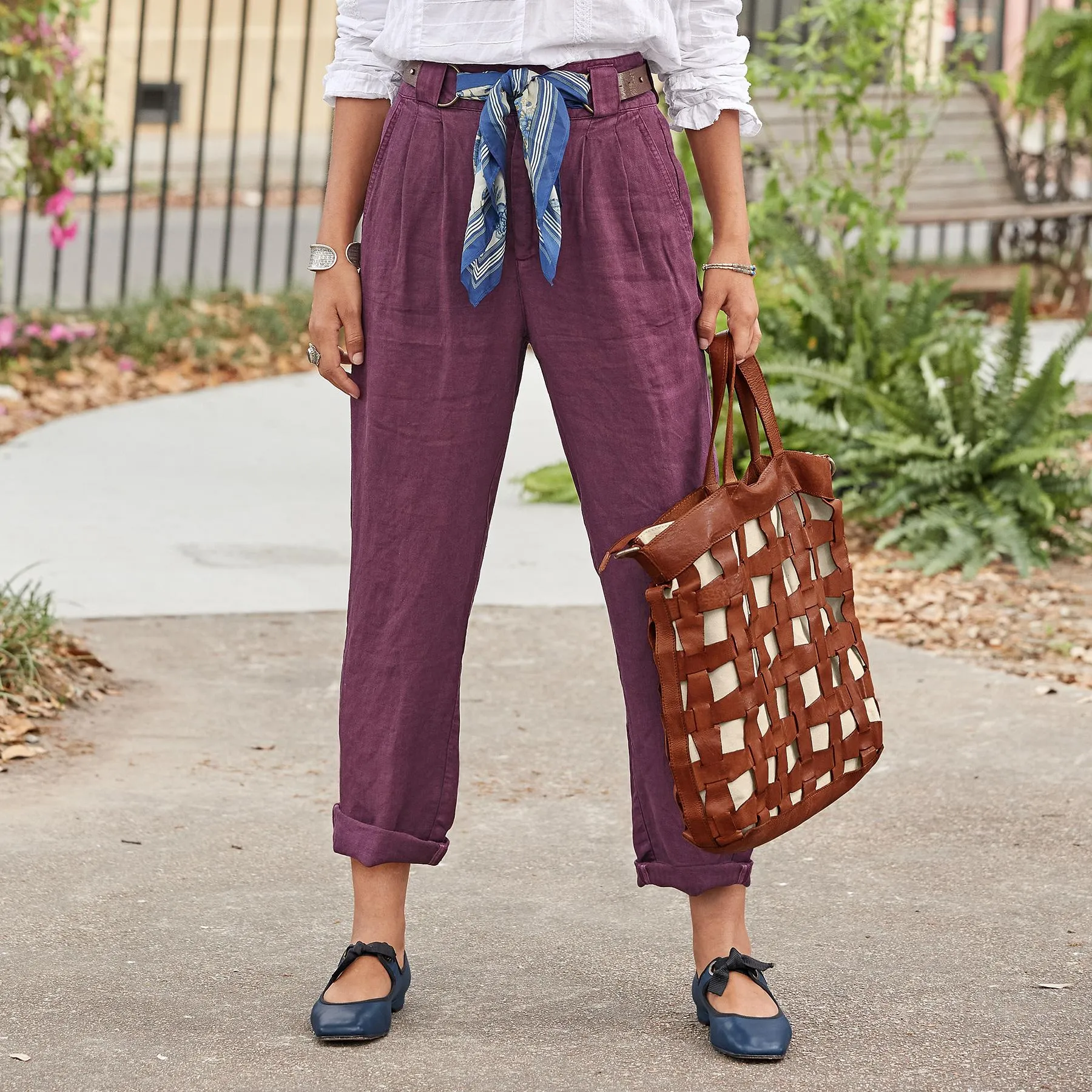 Adelaide Linen Pants, Petite