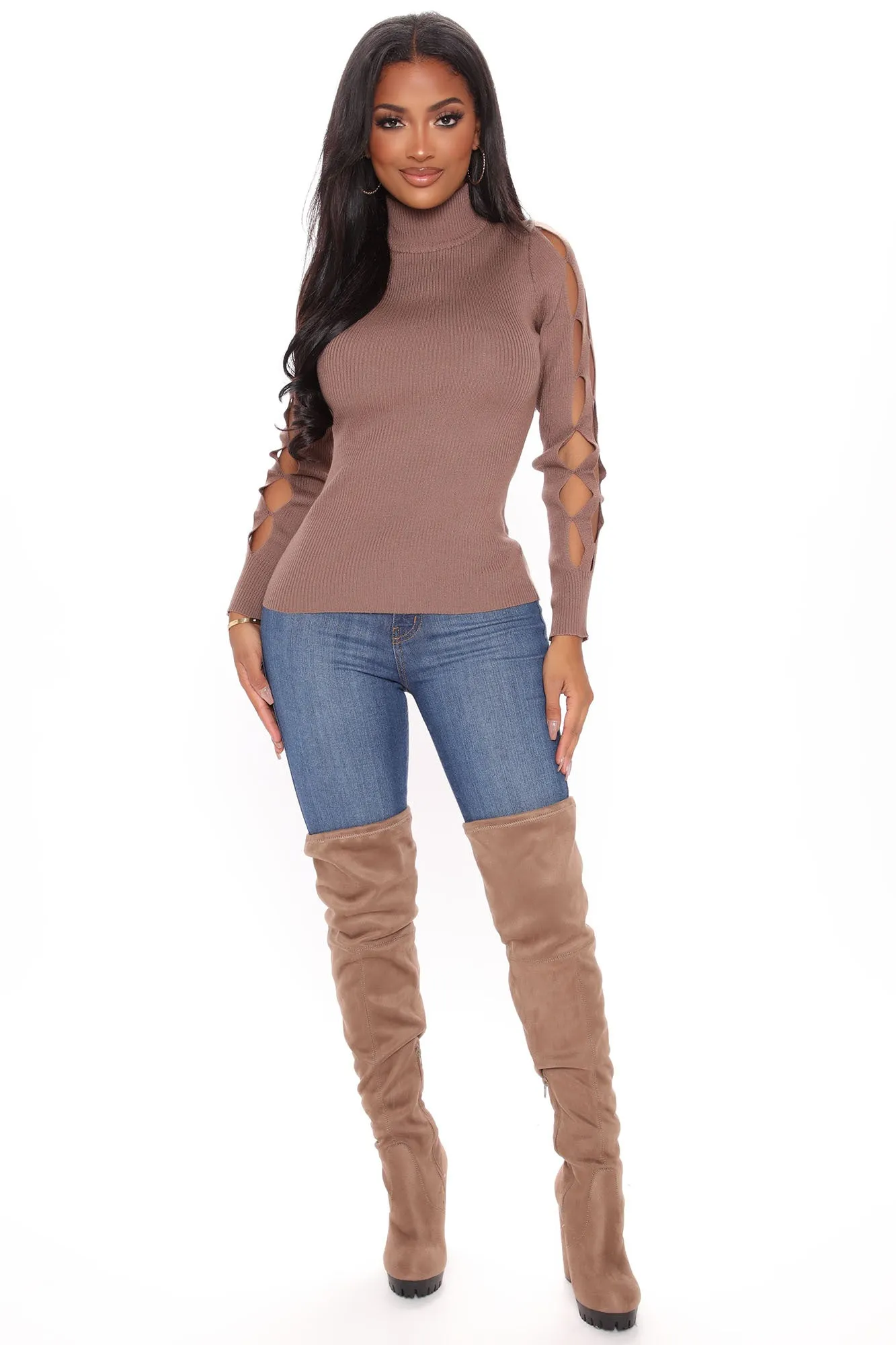 Amina Sweater - Mocha