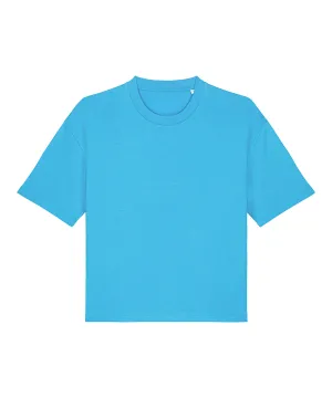 Aqua Blue - WomenÕs Stella Nova boxy t-shirt (STTW175)