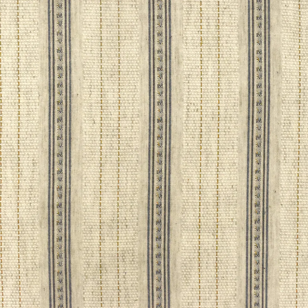 Beige-Brown-Multi Famous Designer Stripe Dobby Weave Woven Suiting Fabric