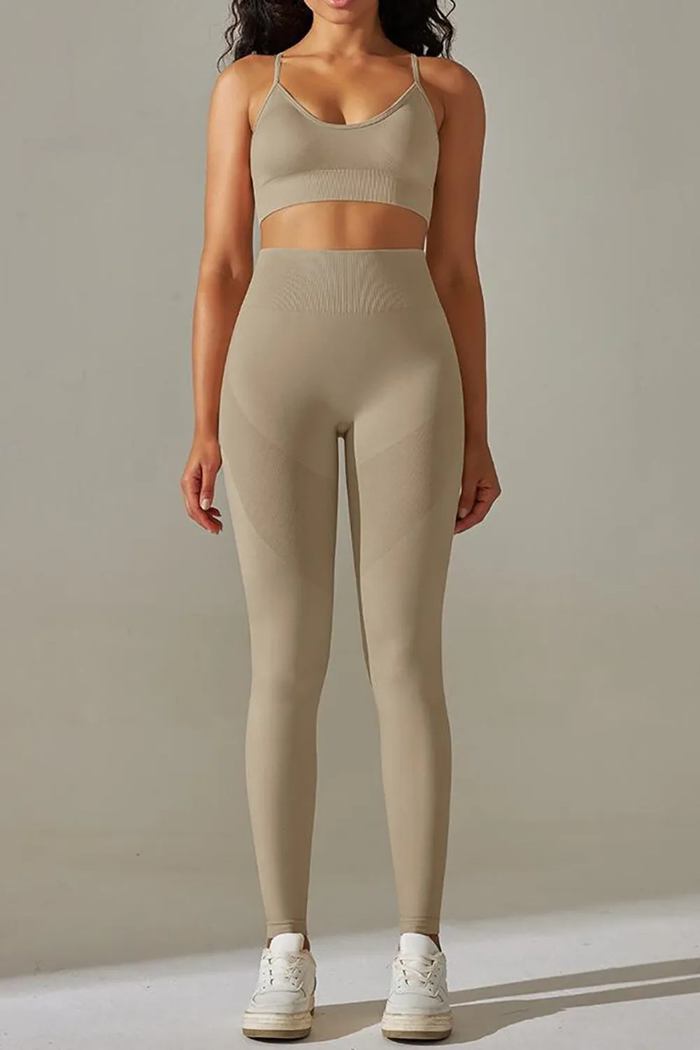 Bodycon Ankle-length Solid Yoga Pants