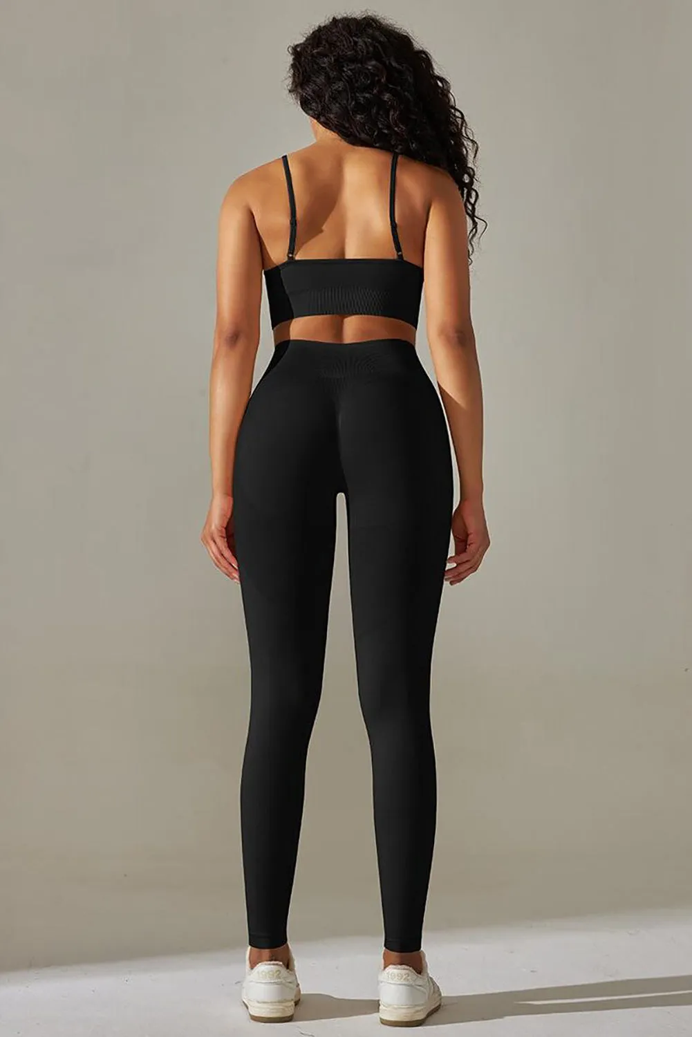 Bodycon Ankle-length Solid Yoga Pants