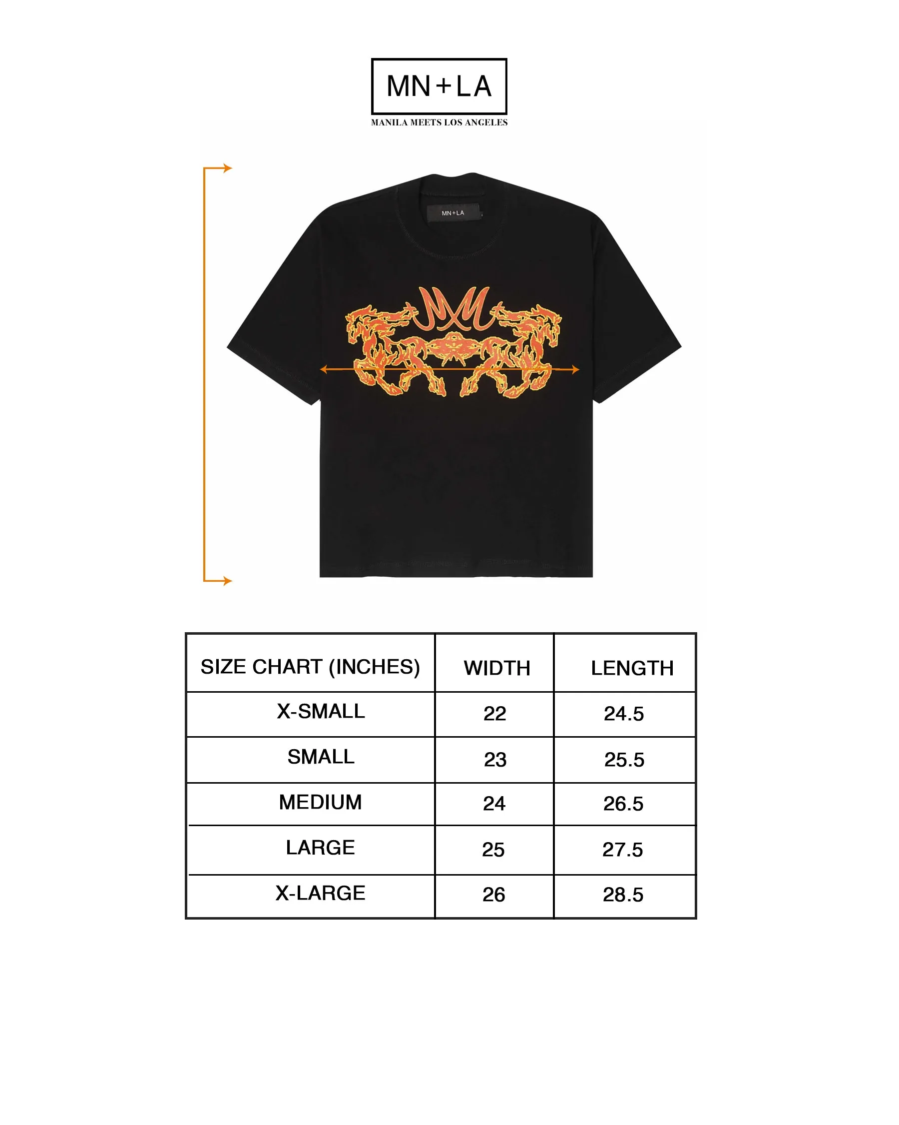 BURNING STALLION TEE IN HUNTER GREEN