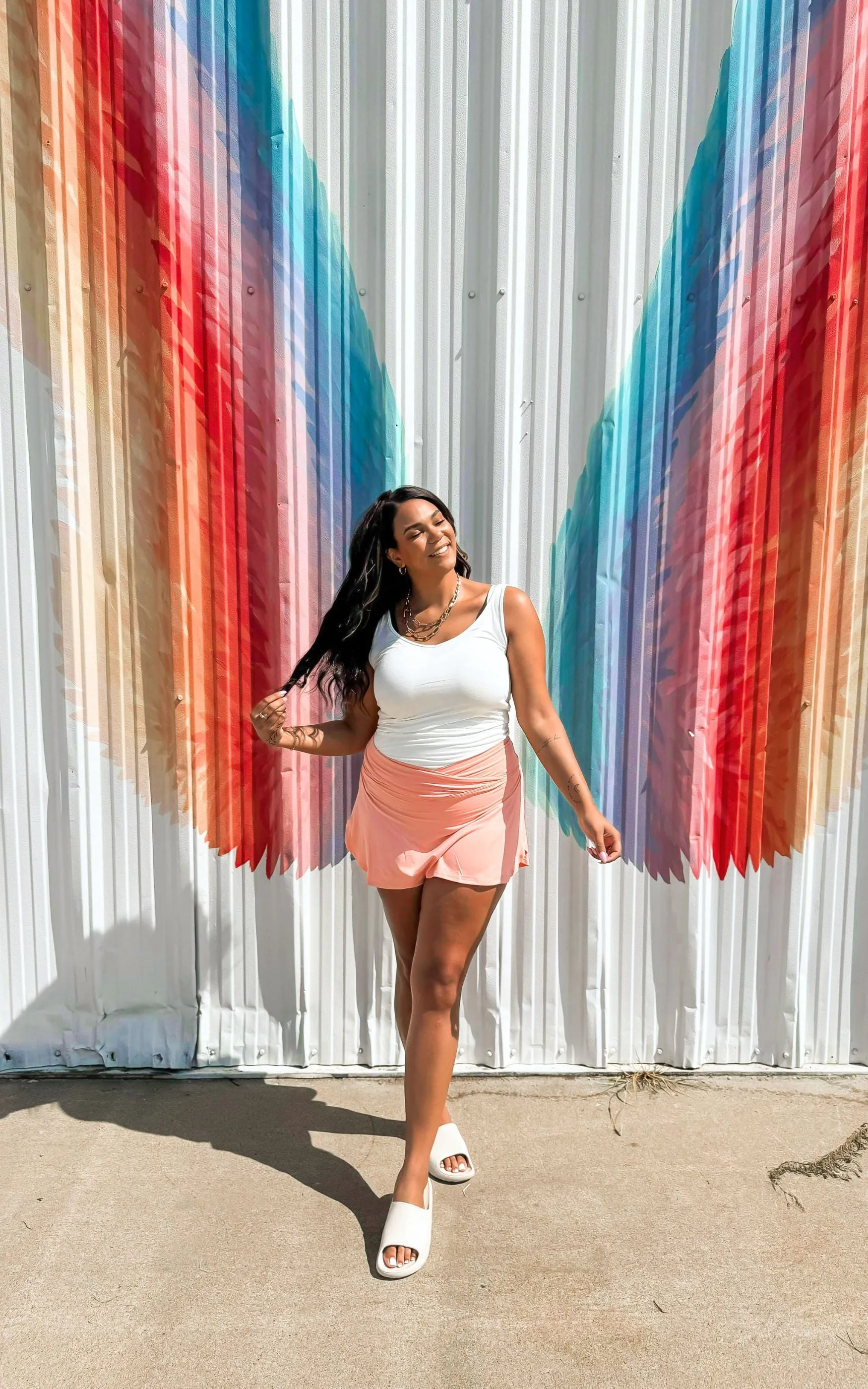 Buttery V-Shape Skort