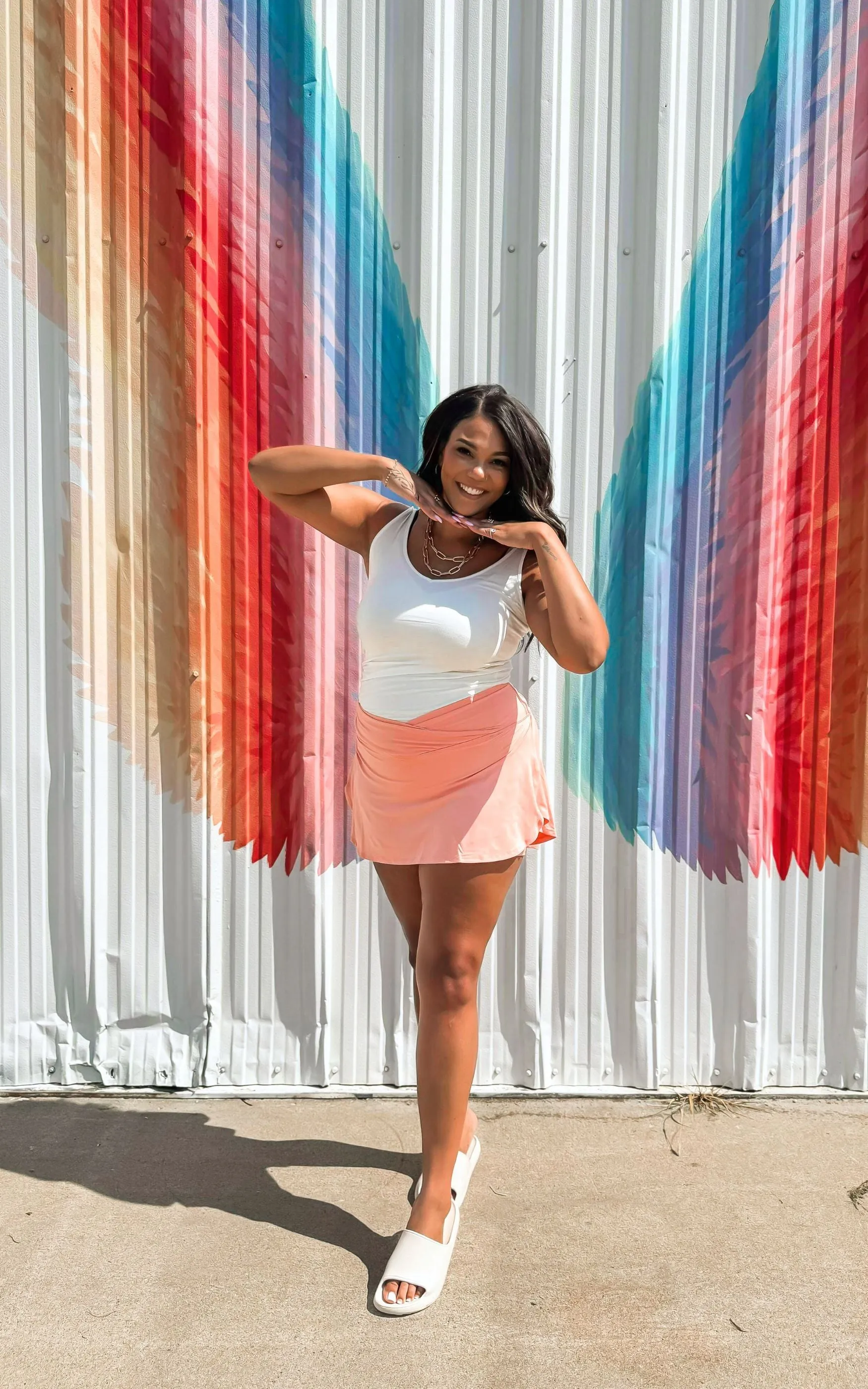 Buttery V-Shape Skort