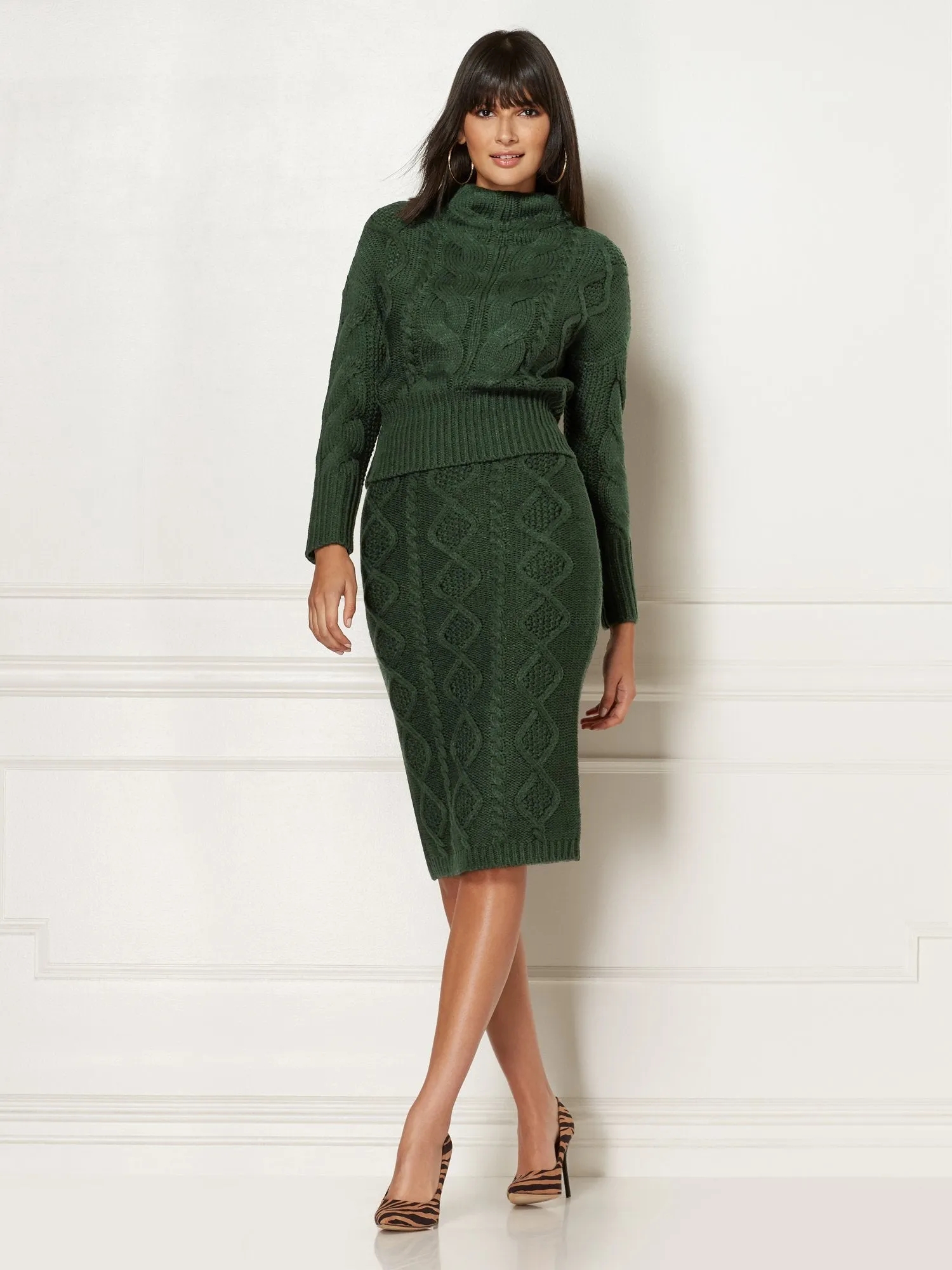 Carlotta Sweater Skirt - Eva Mendes Collection