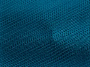 Cerulean Blue Plain Net Fabric (Wholesale)