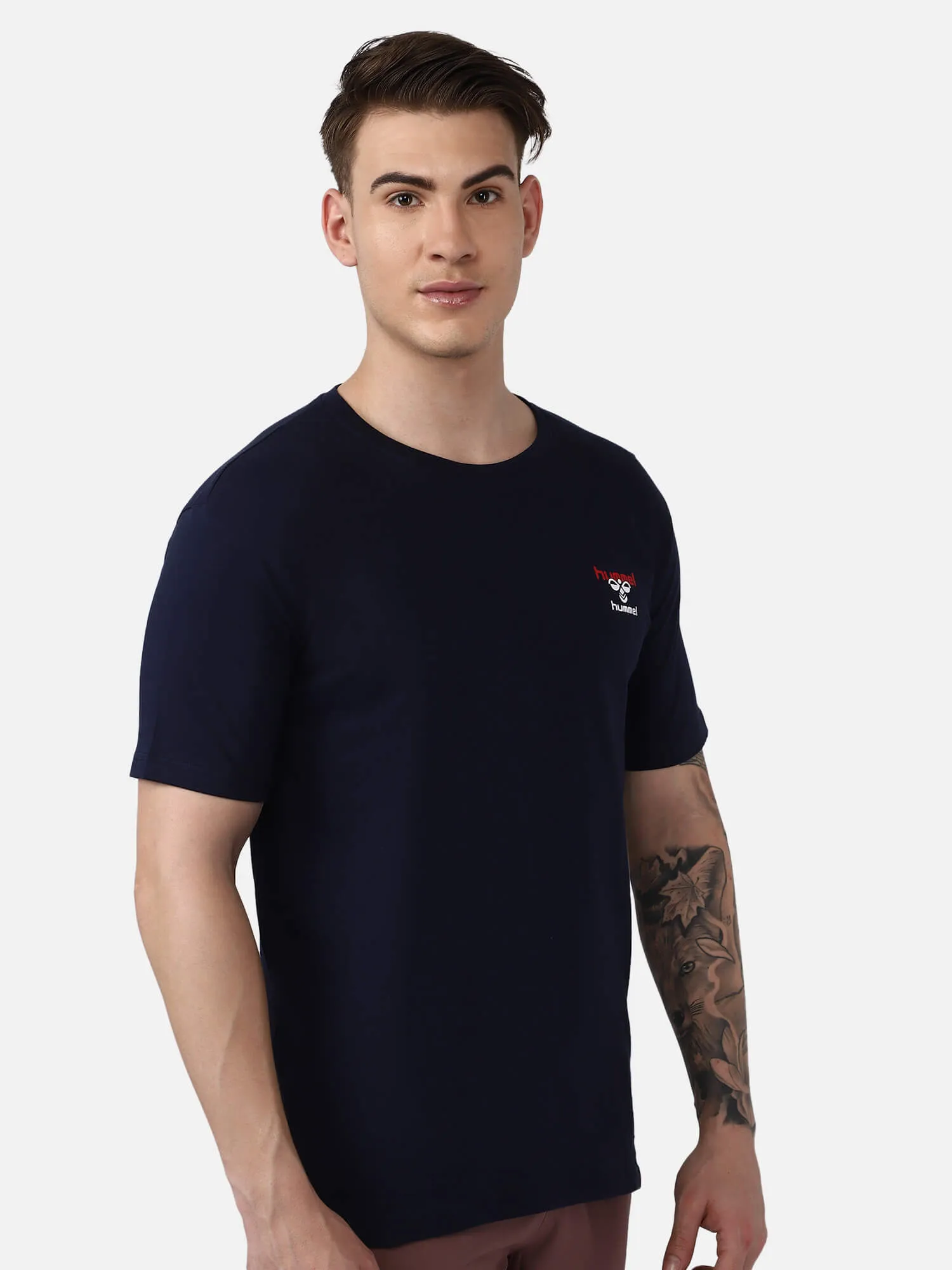 Champ Round Neck Cotton Rich Half Sleeve Solid Regular fit Cottonpoly T-shirt for Men Comfortable soft Breathable Fabric Stretchable for Everyday Use Ideal for Casualwear