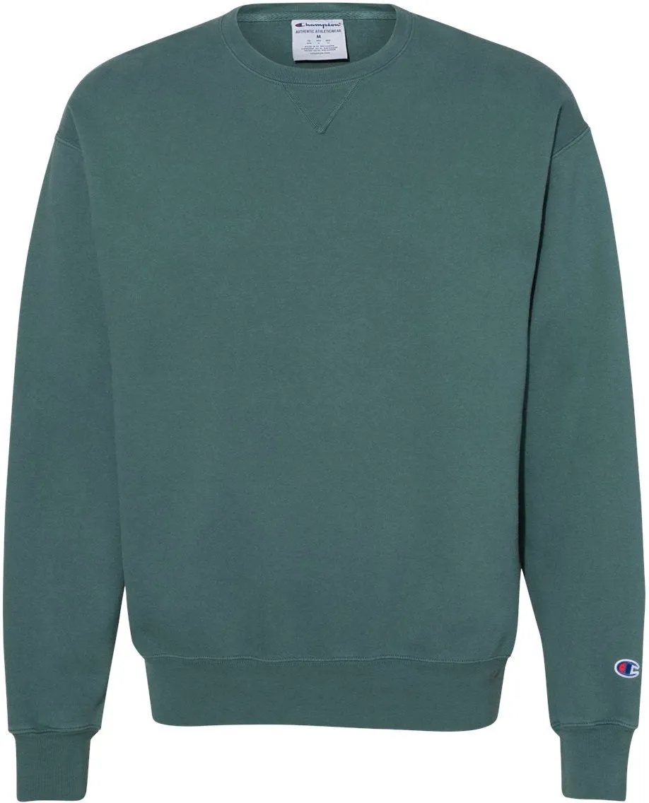 Champion Garment Dyed Crewneck Sweatshirt