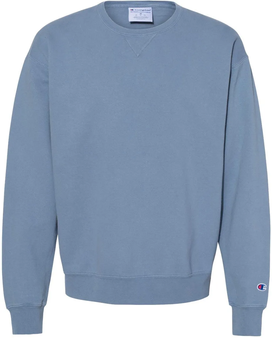 Champion Garment Dyed Crewneck Sweatshirt