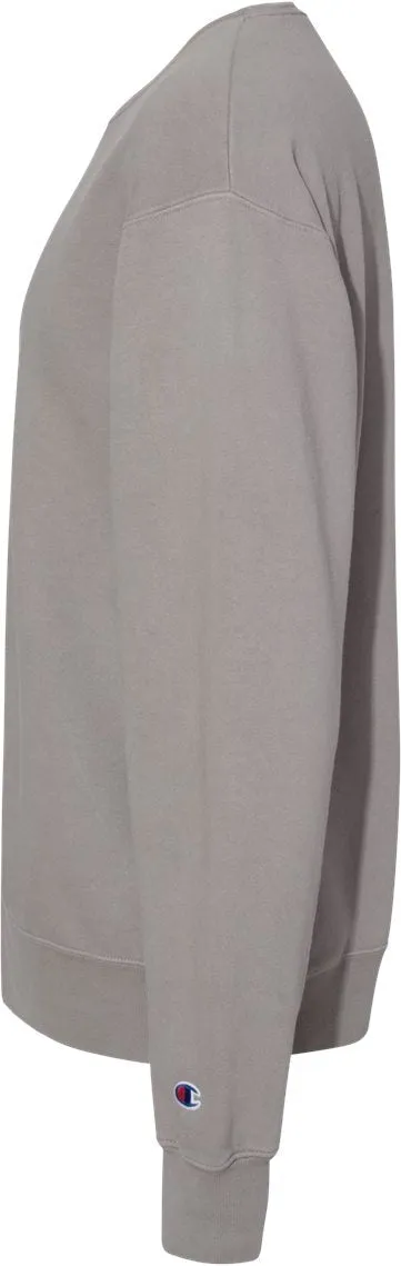 Champion Garment Dyed Crewneck Sweatshirt