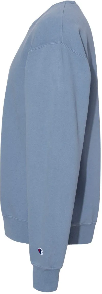 Champion Garment Dyed Crewneck Sweatshirt