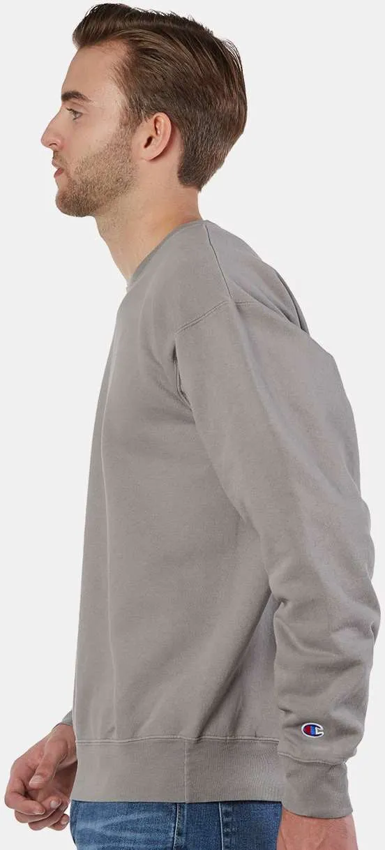 Champion Garment Dyed Crewneck Sweatshirt