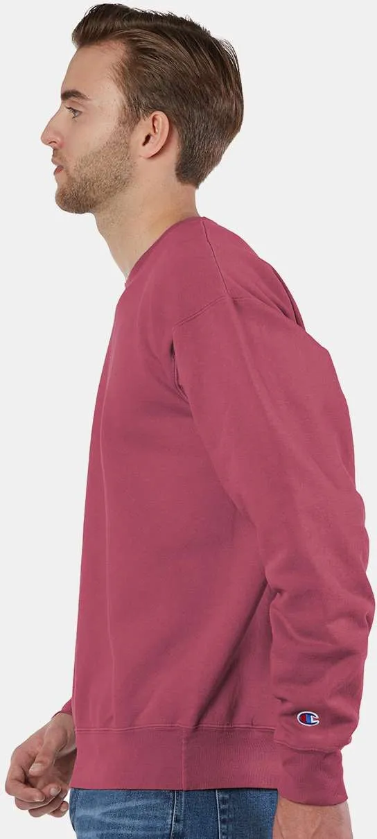 Champion Garment Dyed Crewneck Sweatshirt