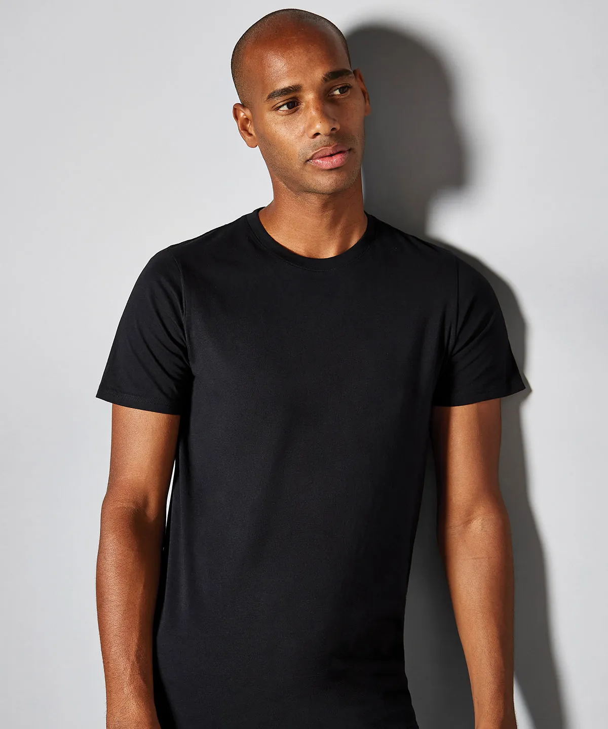 Dark Grey Marl - Cotton tee (fashion fit)