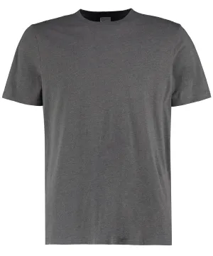 Dark Grey Marl - Cotton tee (fashion fit)