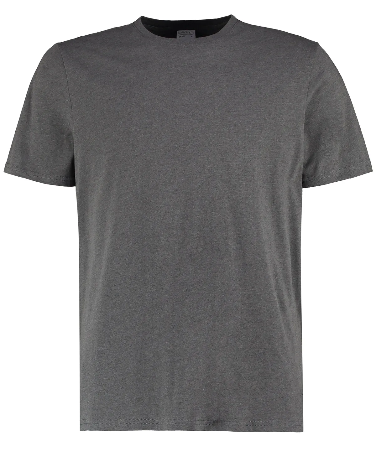 Dark Grey Marl - Cotton tee (fashion fit)