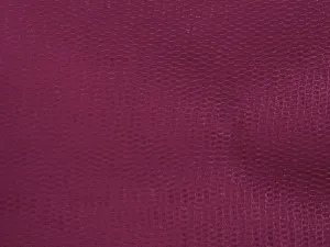 Dark Magenta Plain Net Fabric (Wholesale)