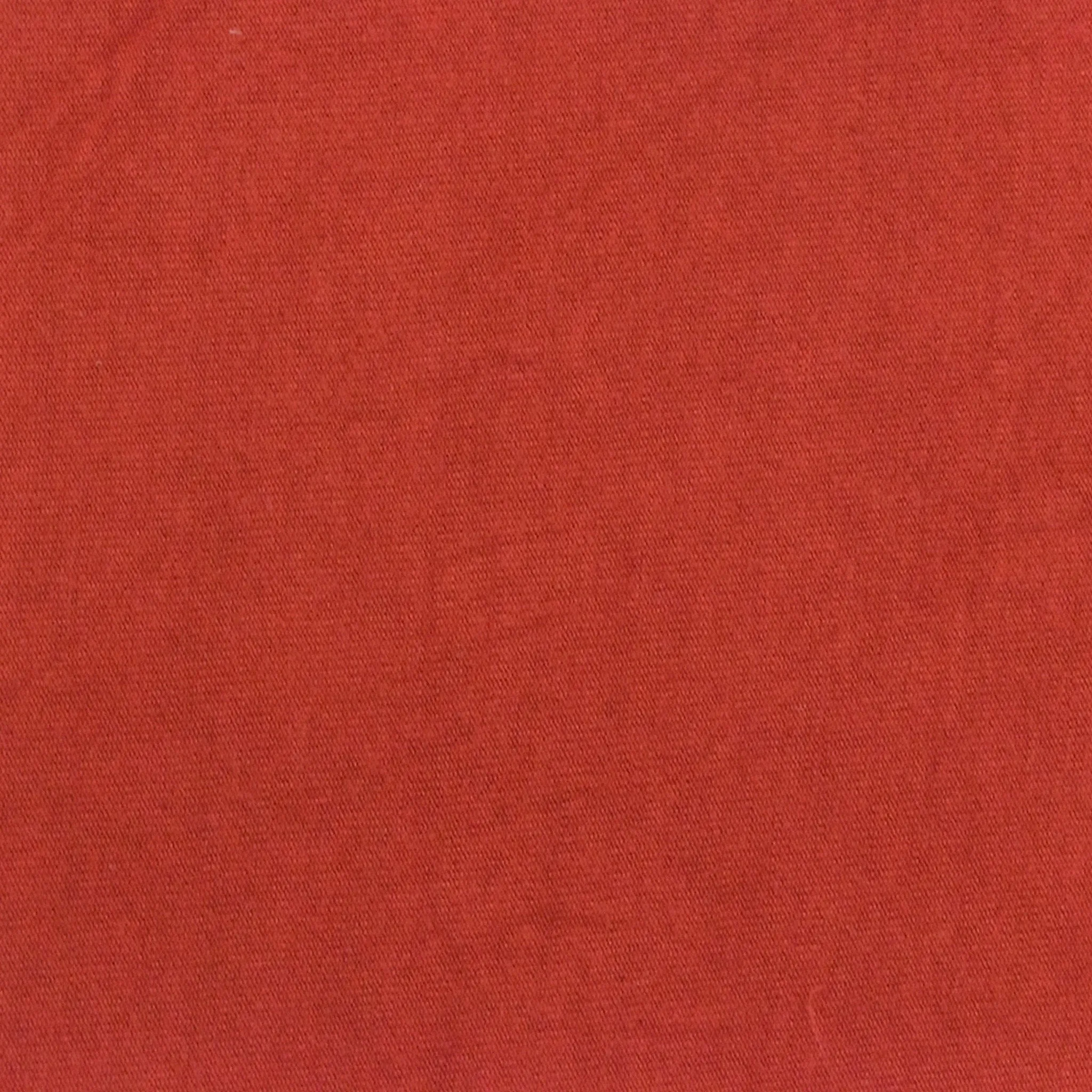 Deep Sun Red Solid Stretch Jersey Knit Fabric