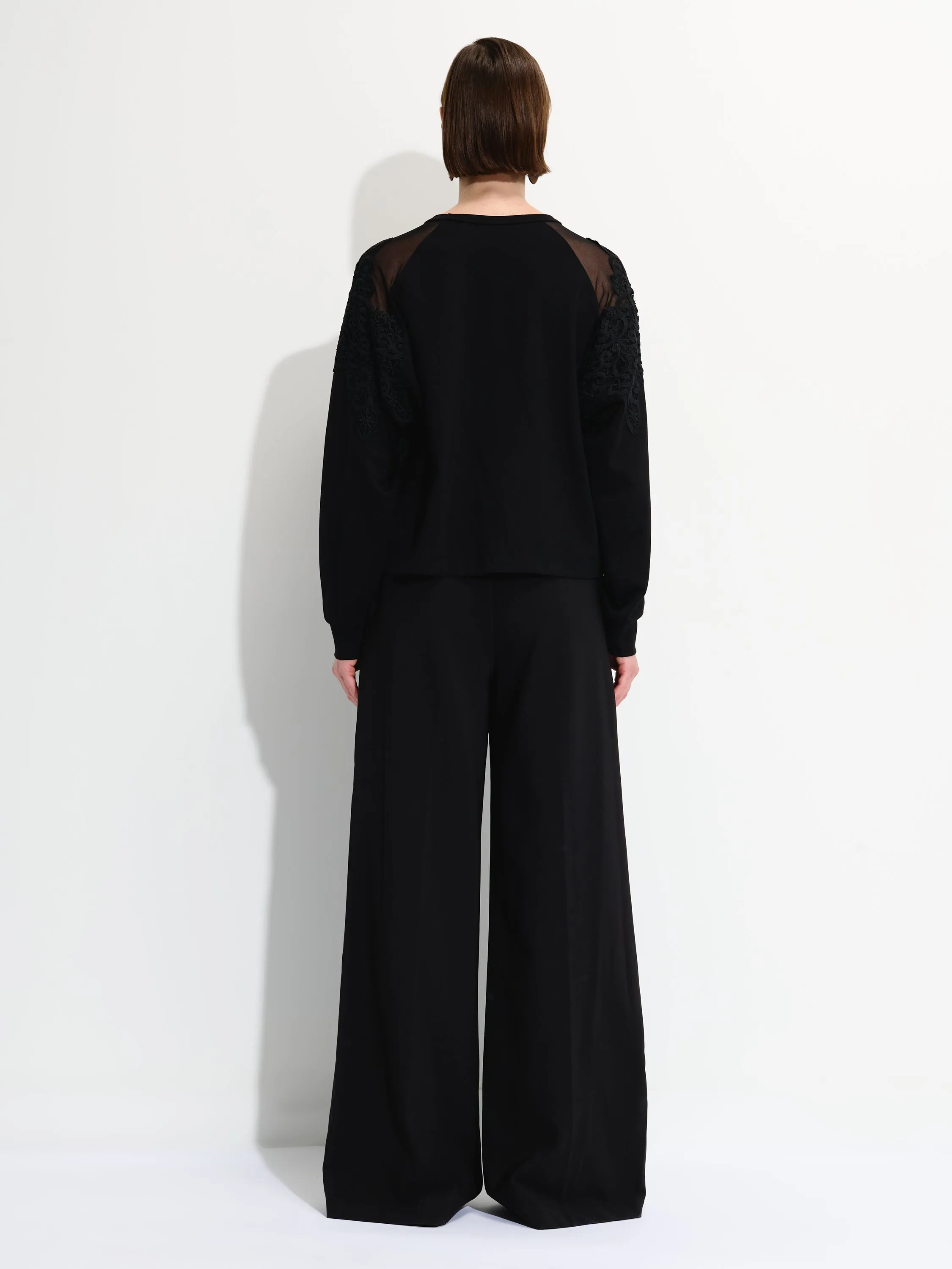 Dual Fabric Crewneck