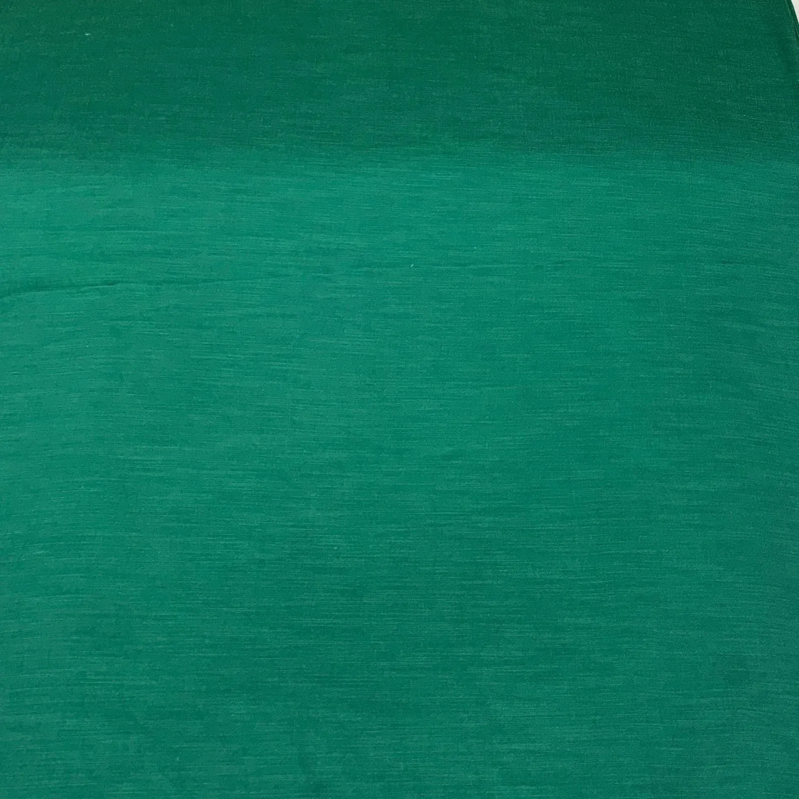 Emerald GreenPlain Viscose Linen Satin Fabric (Wholesale)