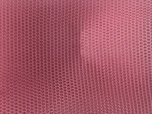 French Pink Plain Net Fabric (Wholesale)