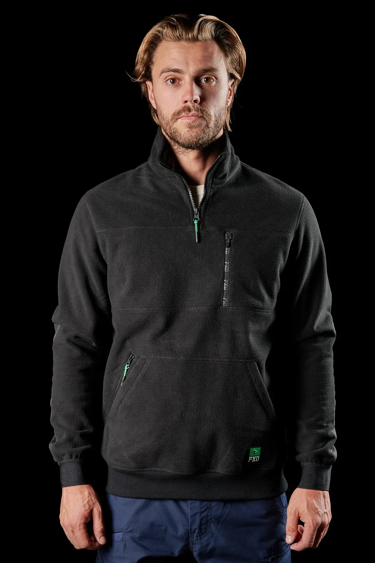 FXD WF-2 BONDED MEMBRANE FLEECE QUARTER ZIP