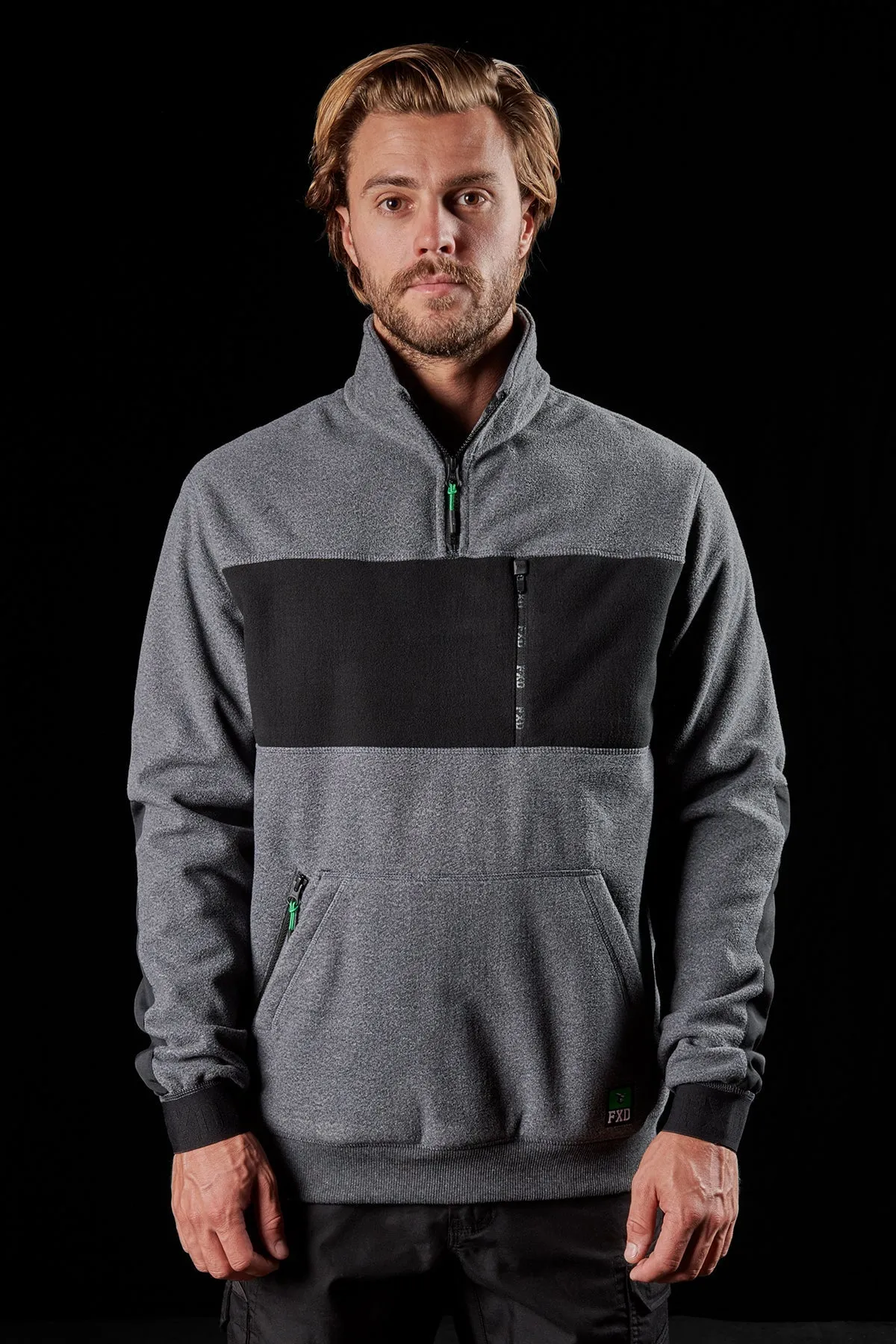 FXD WF-2 BONDED MEMBRANE FLEECE QUARTER ZIP