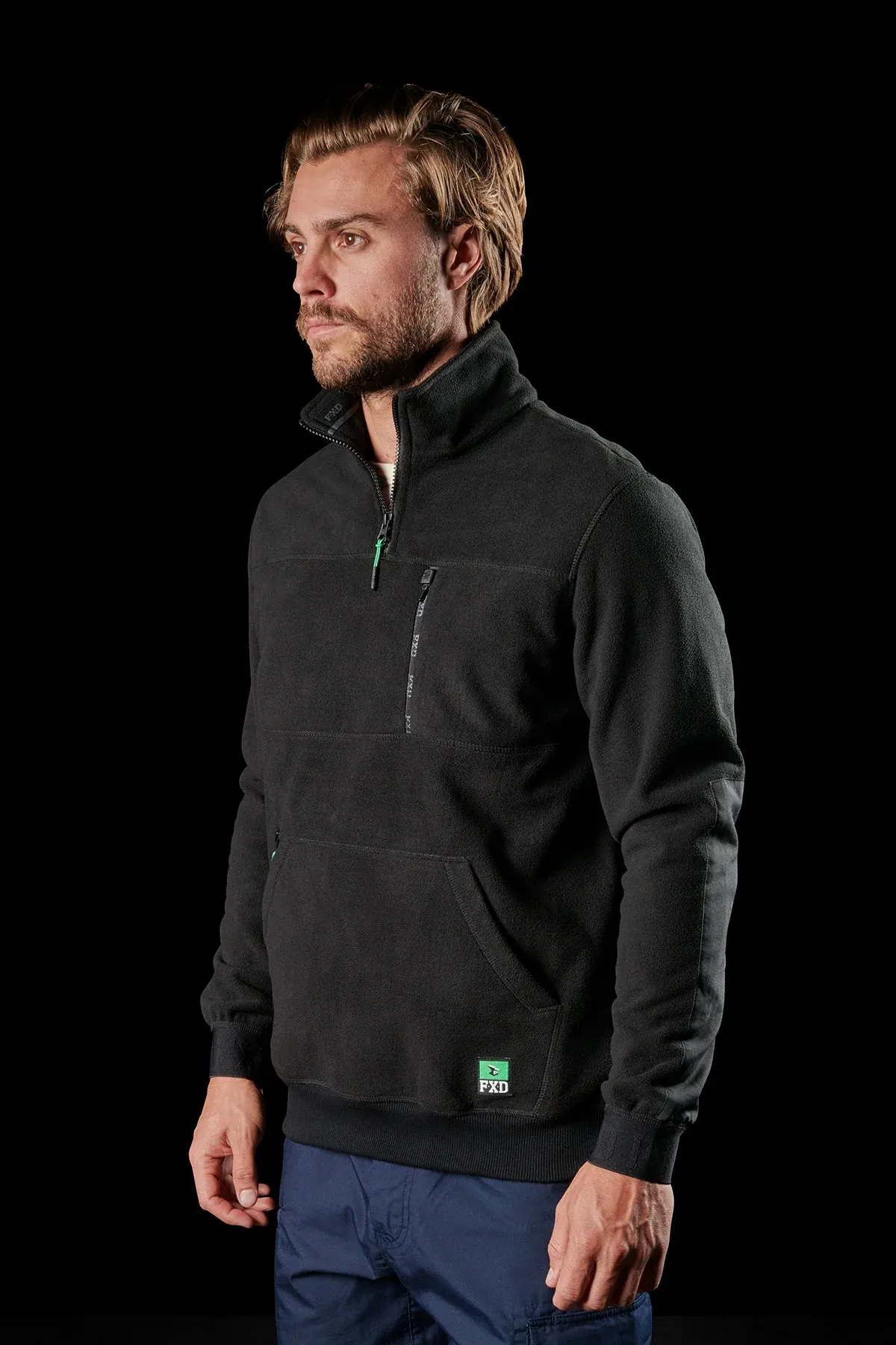 FXD WF-2 BONDED MEMBRANE FLEECE QUARTER ZIP