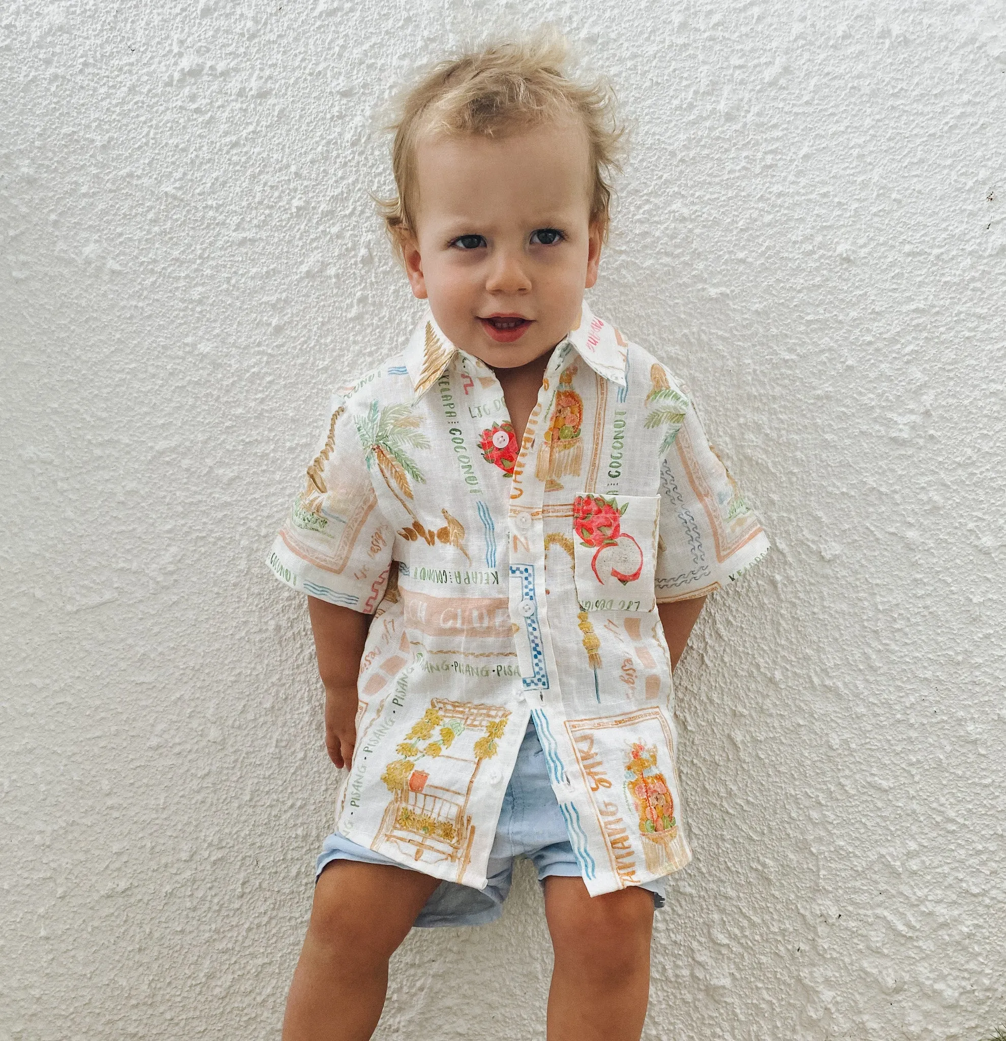 Gus Shirt Bali print (small scale)