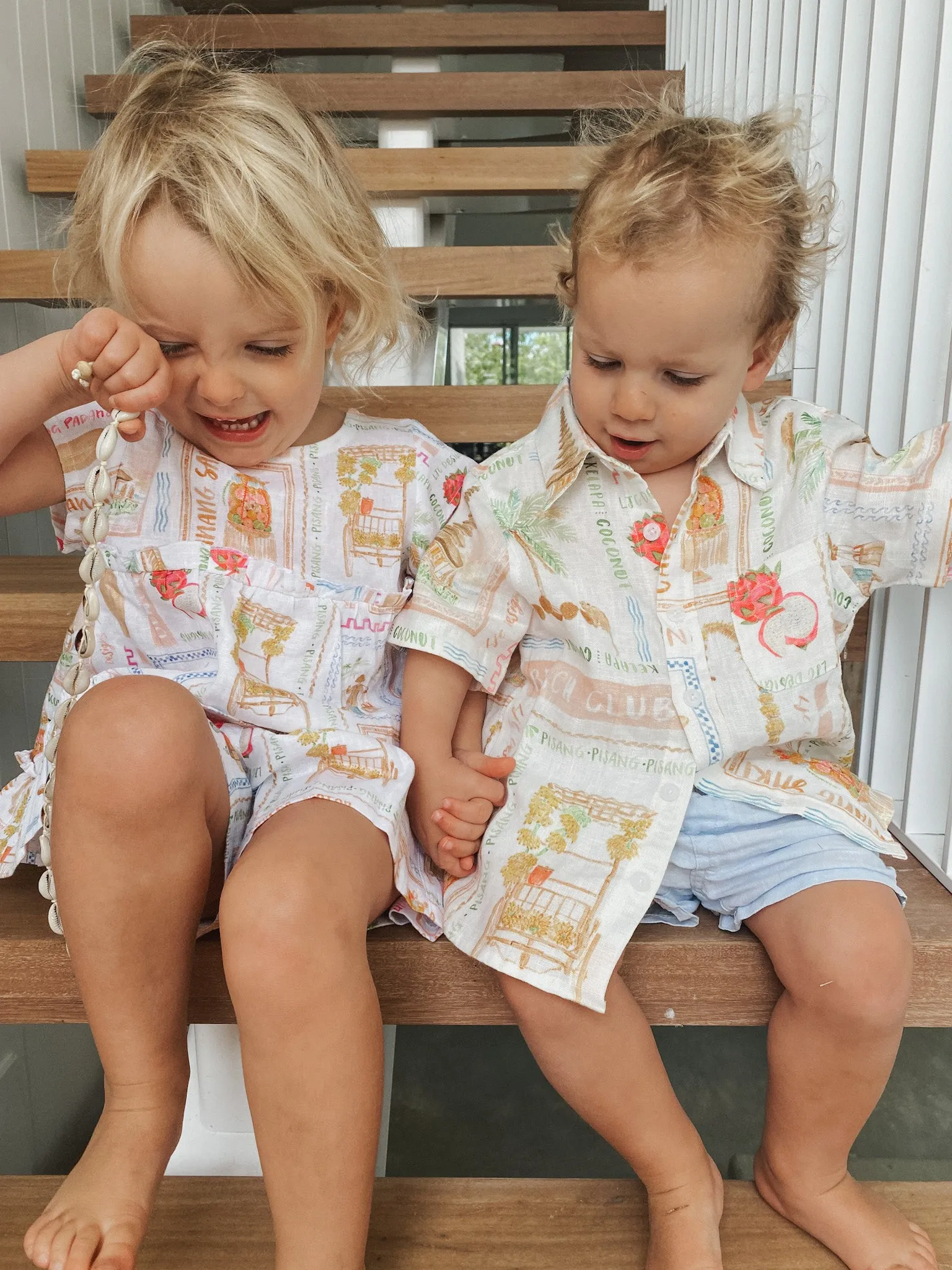 Gus Shirt Bali print (small scale)