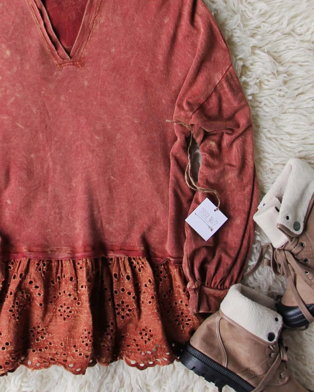 Hooded & Lace Tee