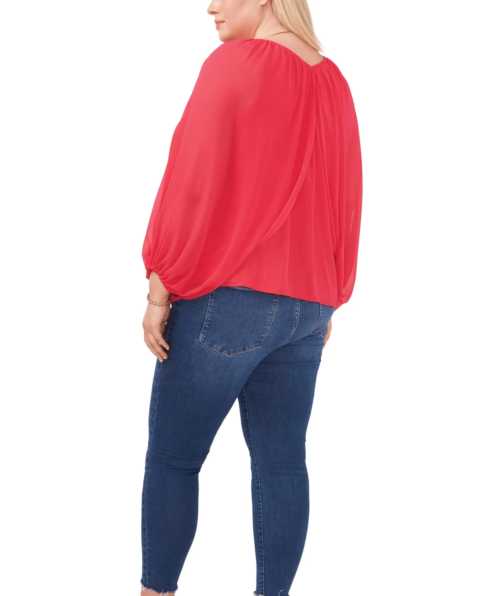 Ivy Bubble Sleeve Blouse | GERANIUM