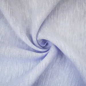Light Blue-White Spence Bryson Texture Slub Irish Linen Woven Fabric