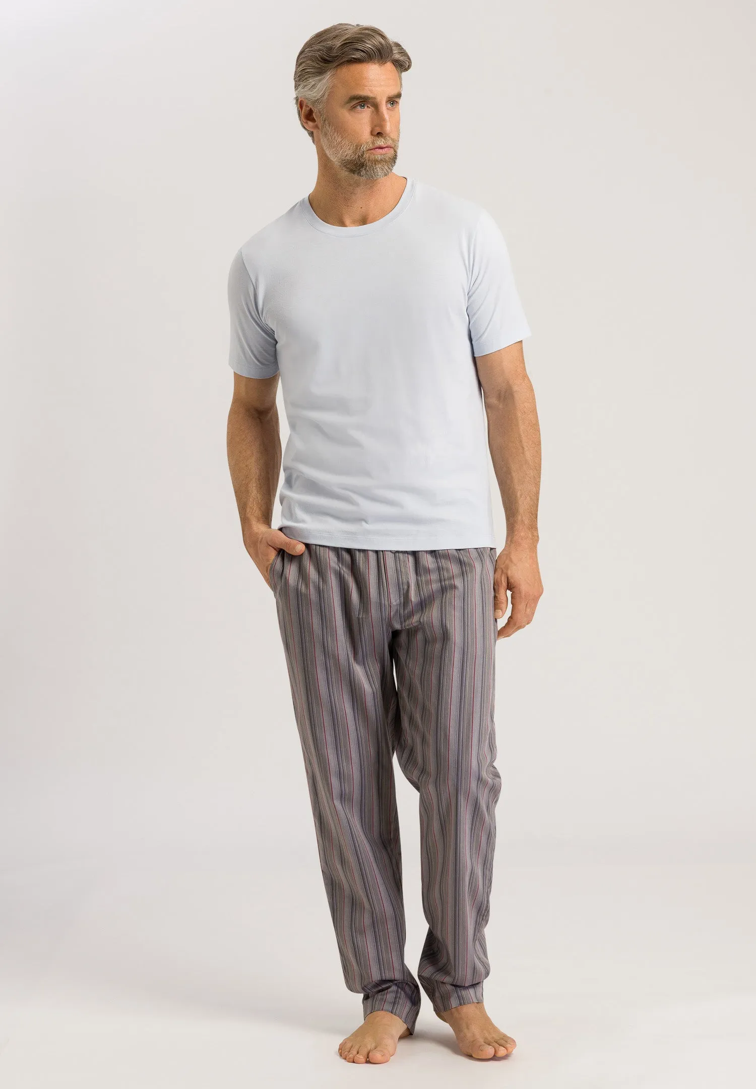 Living Shirts Cotton Crew Neck T-Shirt | Mist 75050-2603