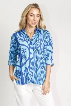 Lula Life Sorrento Shirt Ocean
