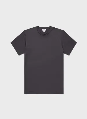 Men's Riviera Midweight T-shirt in Charcoal