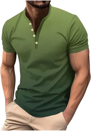 Muscularfit T-Shirts for Men Graphic Funny Short Sleeve Quarter Zipper Polo Shirt Summer Causal Stylish Gym Workout Pullover