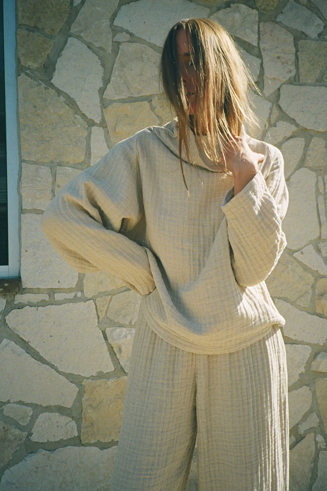 Natural Texture  Tube Top