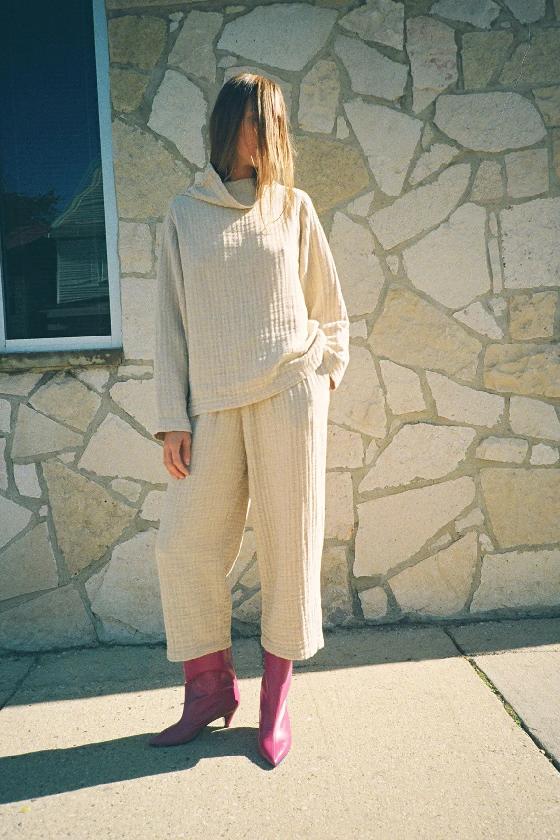 Natural Texture  Tube Top