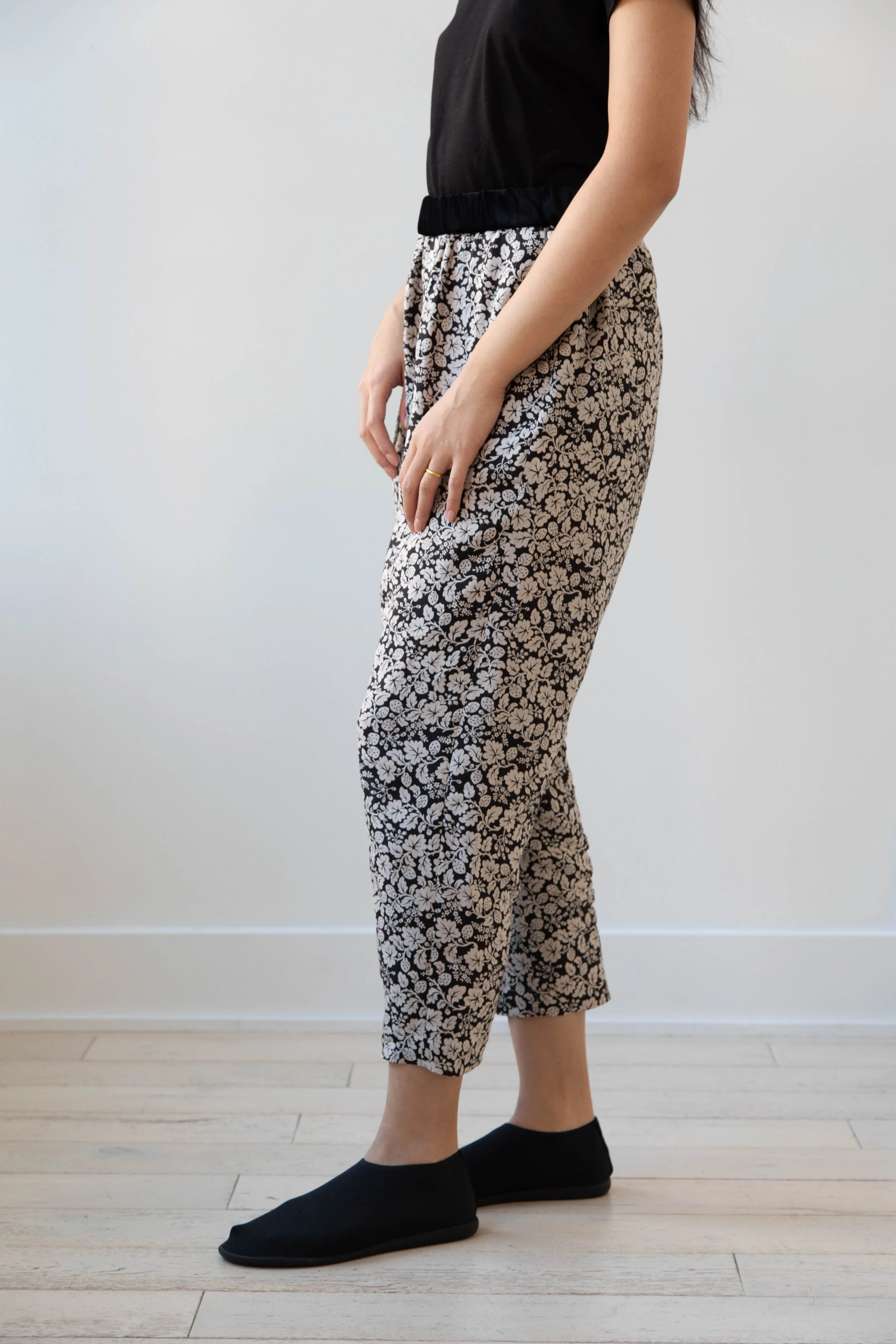 Old Man's Tailor | Wild Berry Print Tapered Trousers