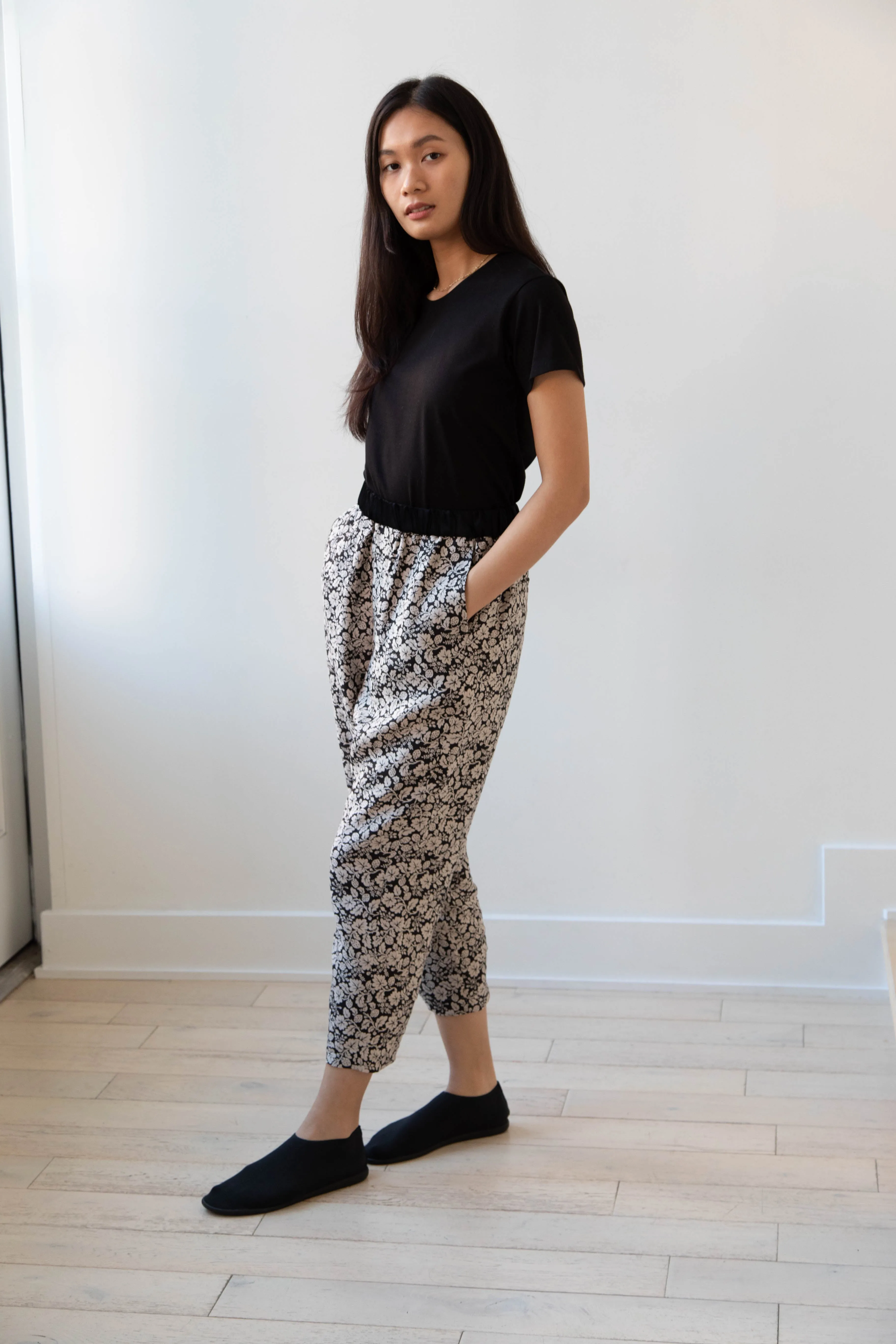 Old Man's Tailor | Wild Berry Print Tapered Trousers
