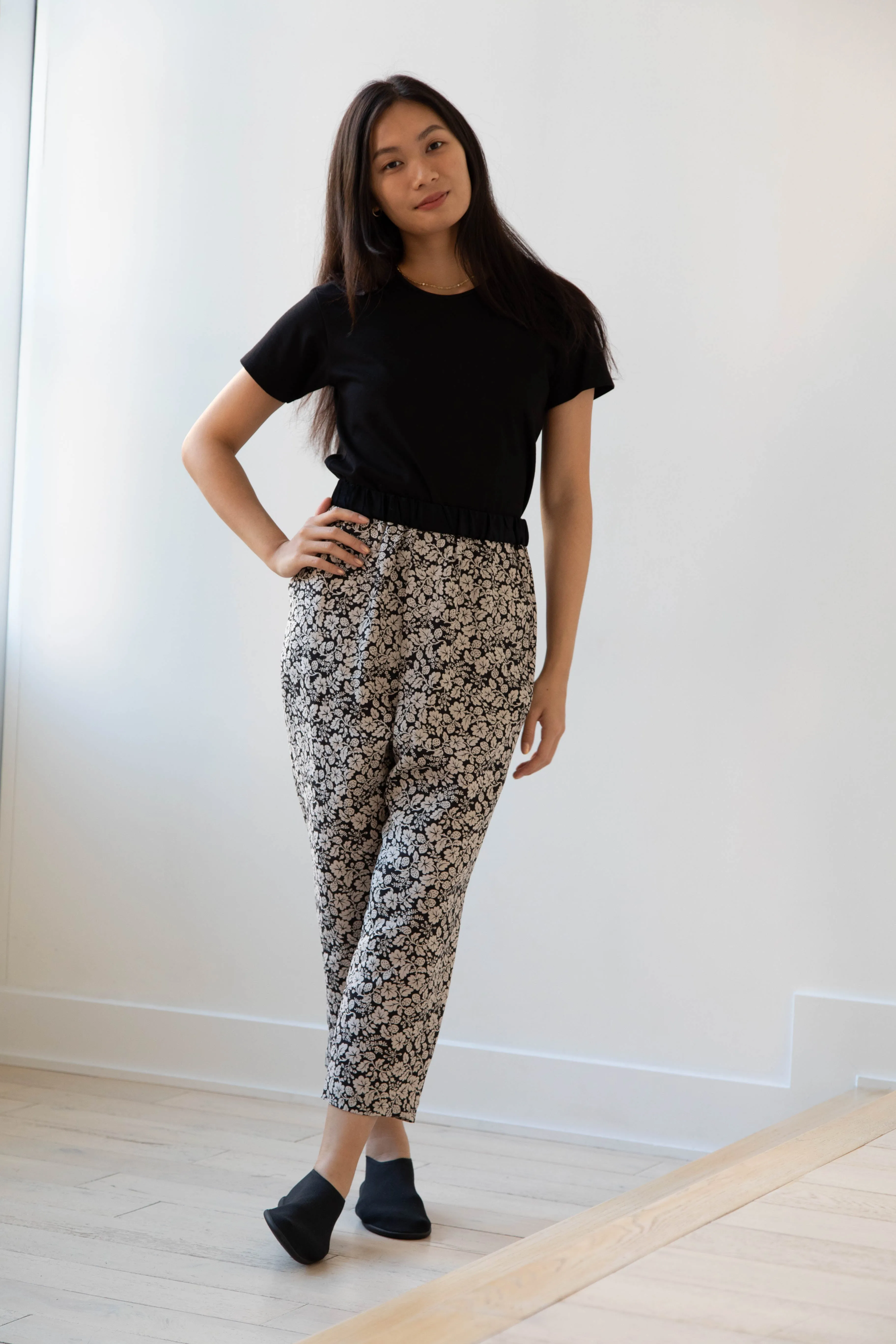 Old Man's Tailor | Wild Berry Print Tapered Trousers