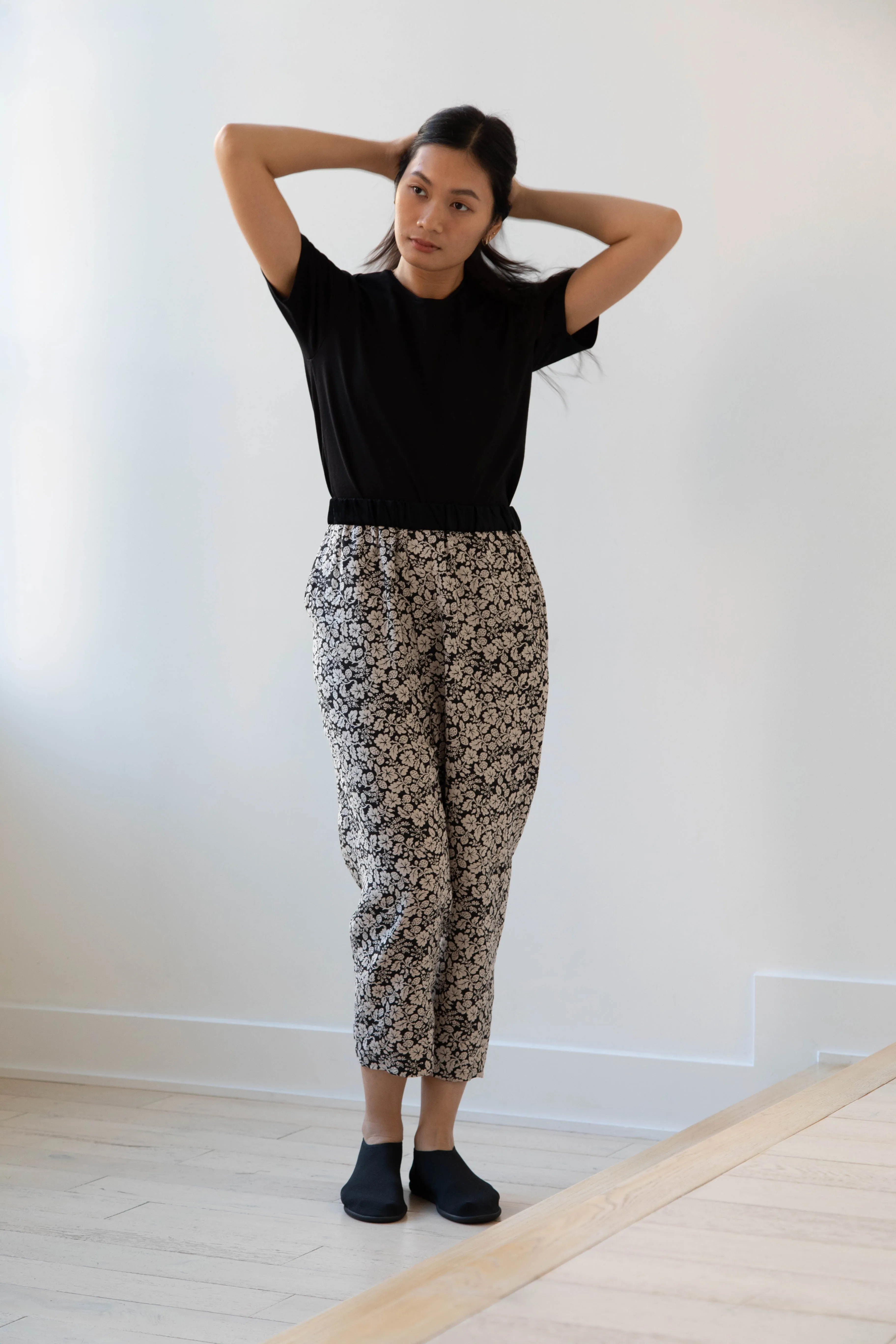 Old Man's Tailor | Wild Berry Print Tapered Trousers