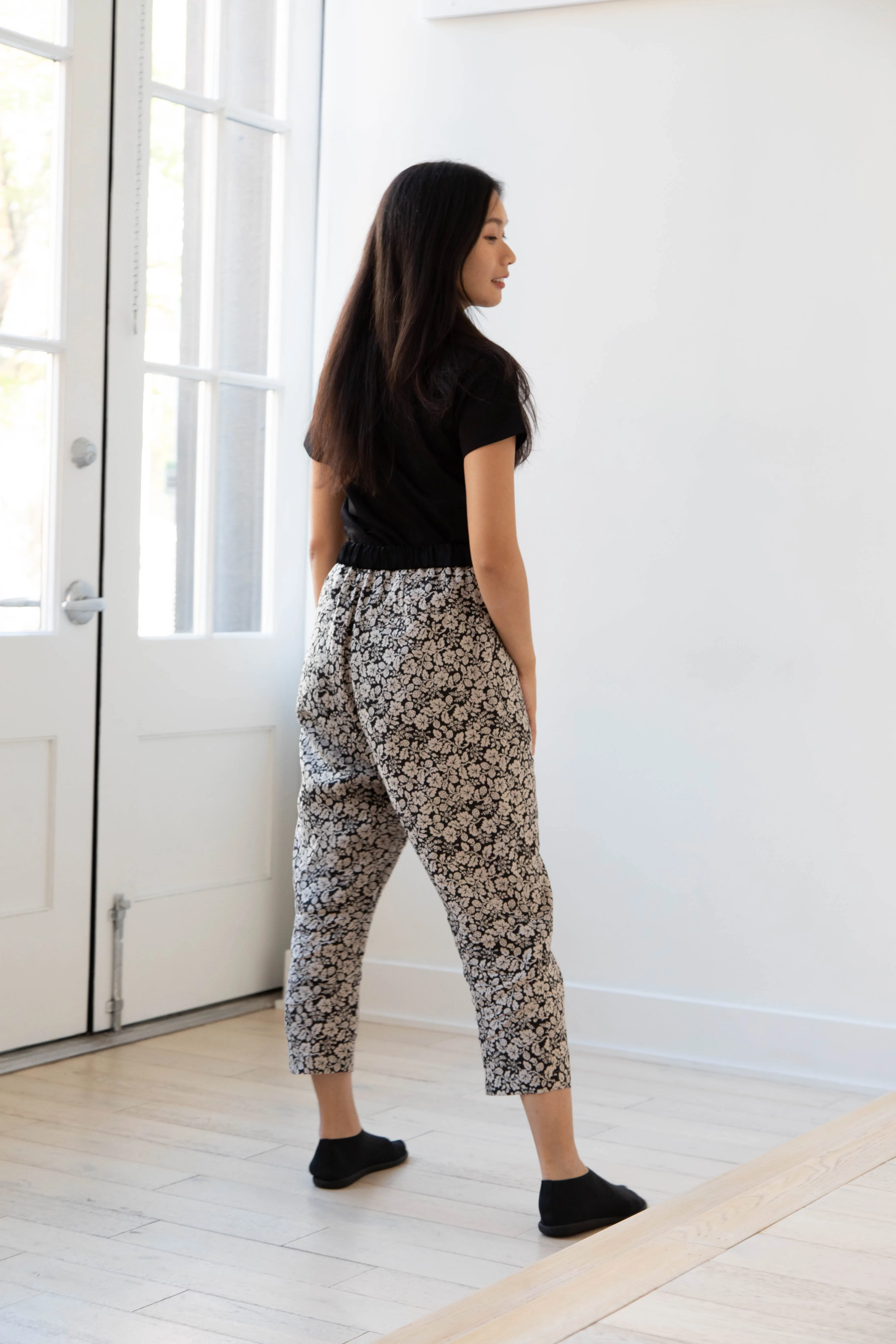 Old Man's Tailor | Wild Berry Print Tapered Trousers
